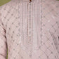 Silk Embroidered Kurta Pajama - MYLUXURY LANE ENTERPRISE
