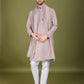 Silk Embroidered Kurta Pajama - MYLUXURY LANE ENTERPRISE