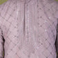 Silk Embroidered Kurta Pajama - MYLUXURY LANE ENTERPRISE