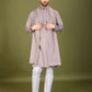 Silk Embroidered Kurta Pajama - MYLUXURY LANE ENTERPRISE