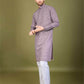 Silk Embroidered Kurta Pajama - MYLUXURY LANE ENTERPRISE