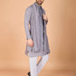 Silk Embroidered Kurta Pajama - MYLUXURY LANE ENTERPRISE