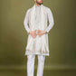 Silk Embroidered Kurta Pajama - MYLUXURY LANE ENTERPRISE