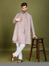 Silk Embroidered Kurta Pajama - MYLUXURY LANE ENTERPRISE