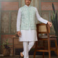 Silk Kurta Set with Jacket
