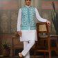 Silk Kurta Set with Jacket