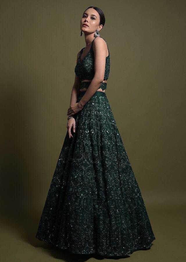 Silk Designer Lehenga - MYLUXURY LANE ENTERPRISE