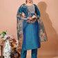 Silk Embroidered Kurti - MYLUXURY LANE ENTERPRISE