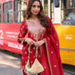 Simar silk Palazzo Ladies Silk Party Wear Dresses - MYLUXURY LANE ENTERPRISE