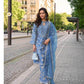Simar silk Palazzo Ladies Silk Party Wear Dresses - MYLUXURY LANE ENTERPRISE