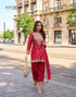 Simar silk Palazzo Ladies Silk Party Wear Dresses - MYLUXURY LANE ENTERPRISE