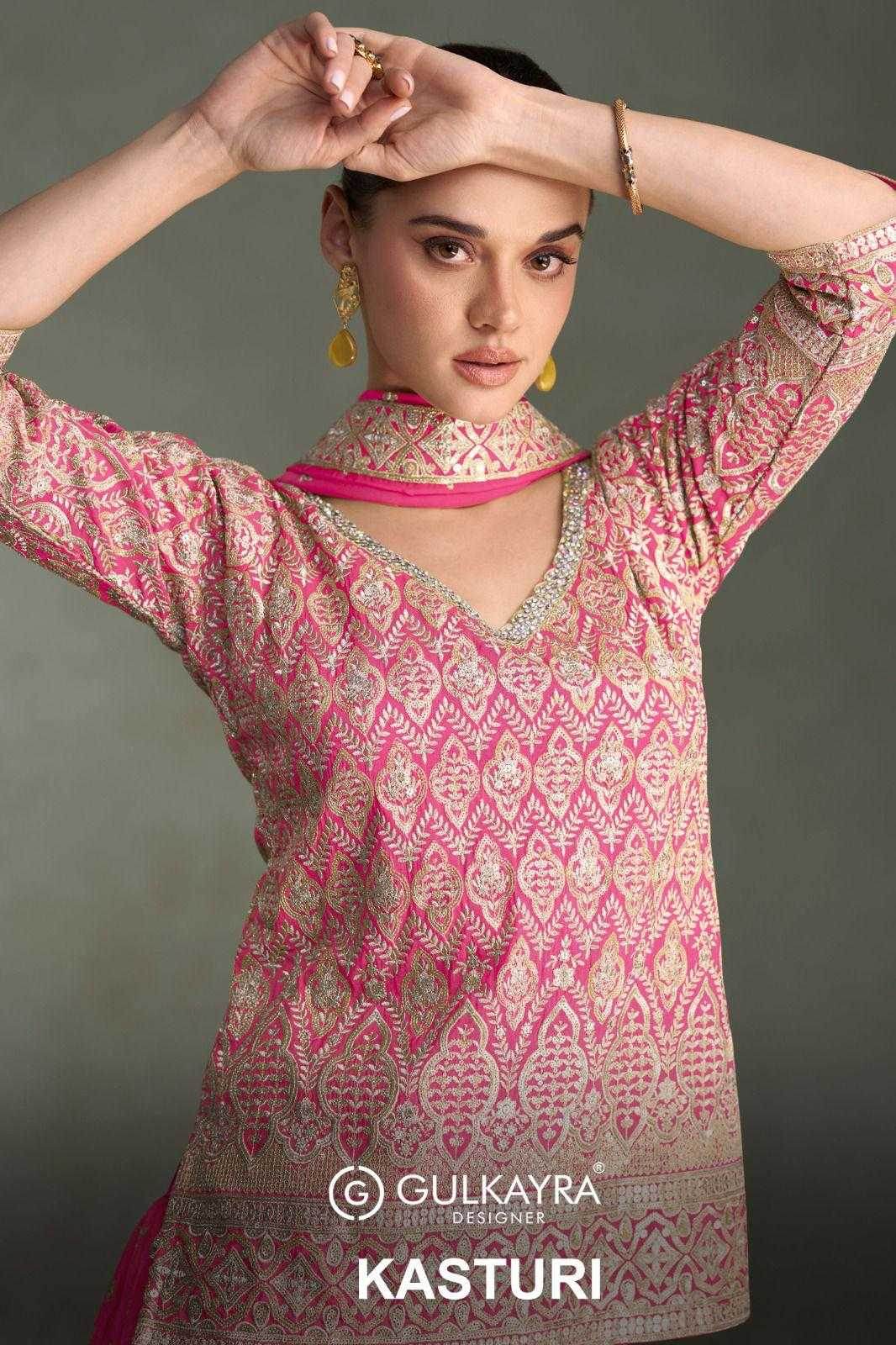 Simar silk Embroidery Palazzo Suit - MYLUXURY LANE ENTERPRISE