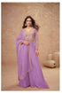 Simar silk Embroidery Palazzo Handwork Suit - MYLUXURY LANE ENTERPRISE
