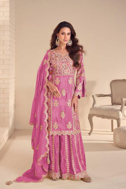 Simar silk Embroidery Designer Suits Collections - MYLUXURY LANE ENTERPRISE