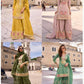 Simar silk Embroidery Designer Suit - MYLUXURY LANE ENTERPRISE