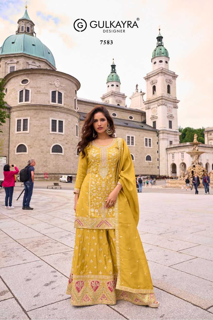 Simar silk Embroidery Designer Suit - MYLUXURY LANE ENTERPRISE