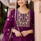 Slub Reyon Embroidery Palazzo Suit - MYLUXURY LANE ENTERPRISE