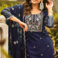Slub Reyon Embroidery Palazzo Suit - MYLUXURY LANE ENTERPRISE