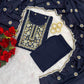 Slub Reyon Embroidery Palazzo Suit - MYLUXURY LANE ENTERPRISE