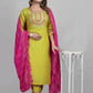 Reyon Embroidered Kurti - MYLUXURY LANE ENTERPRISE