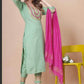 Reyon Embroidered Kurti - MYLUXURY LANE ENTERPRISE
