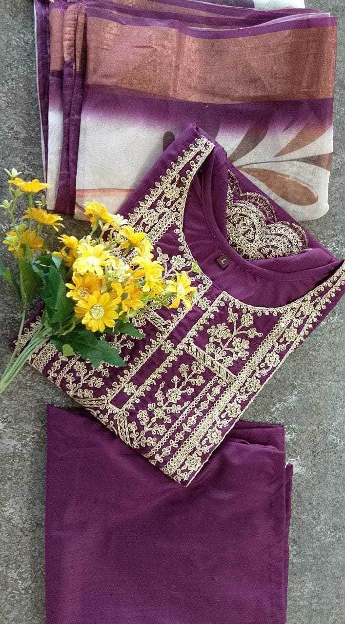 Rayon Embroidered Kurti - MYLUXURY LANE ENTERPRISE