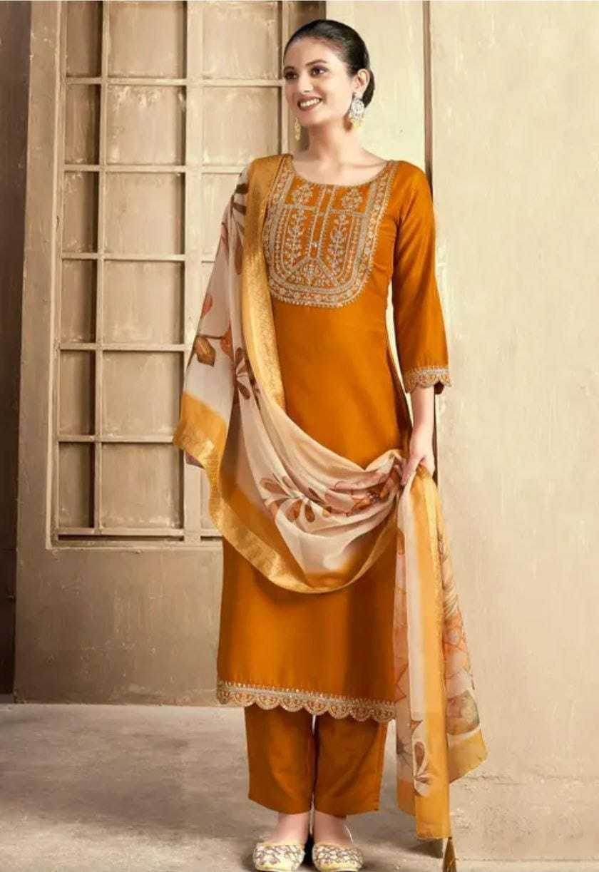 Rayon Embroidered Kurti - MYLUXURY LANE ENTERPRISE