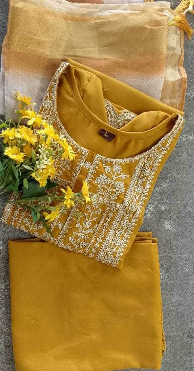 Rayon Embroidered Kurti - MYLUXURY LANE ENTERPRISE