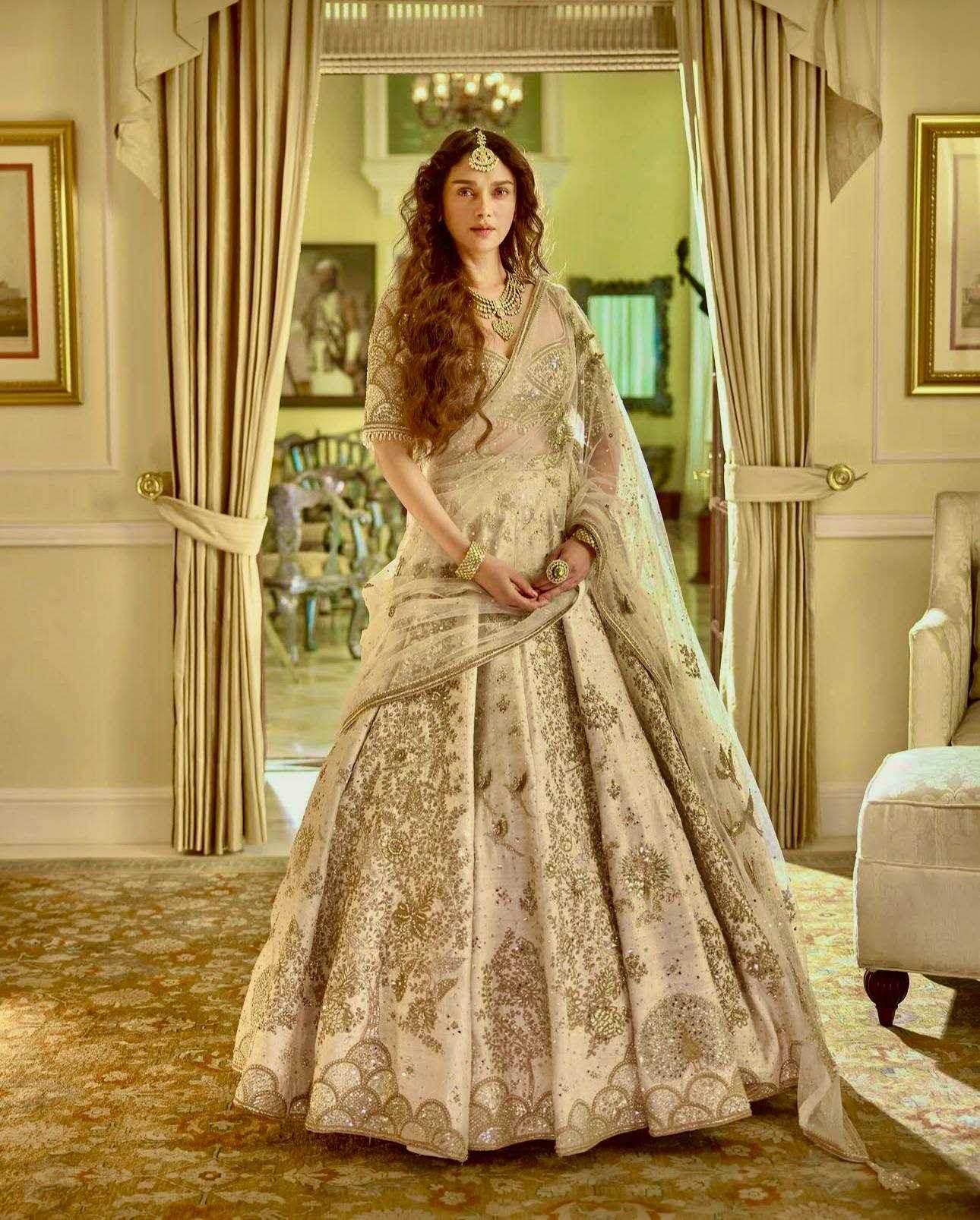 Slub Silk Embroidered Lehenga - MYLUXURY LANE ENTERPRISE