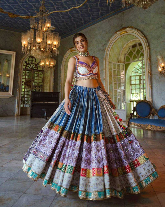Butter Silk Lehenga Choli