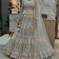 Soft Butterfly Net Embroidered Sequins Work Lehenga With Cancan - MYLUXURY LANE ENTERPRISE