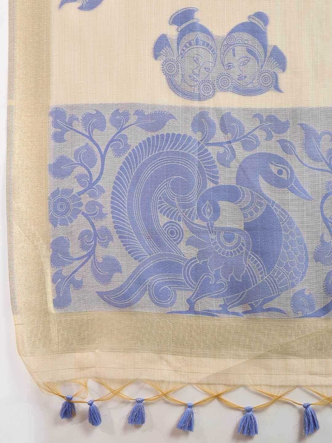 Soft Cotton Kalamkari Traditional Sarees - MYLUXURY LANE ENTERPRISE