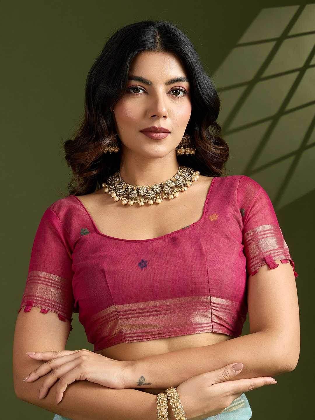 Soft Cotton PAITHANI Zari Saree - MYLUXURY LANE ENTERPRISE