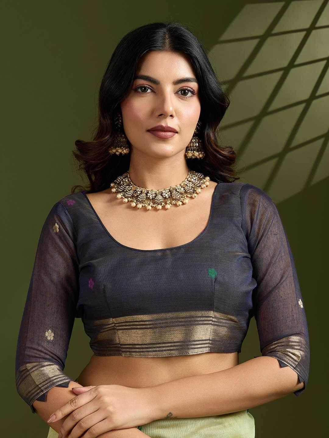 Soft Cotton PAITHANI Zari Saree - MYLUXURY LANE ENTERPRISE