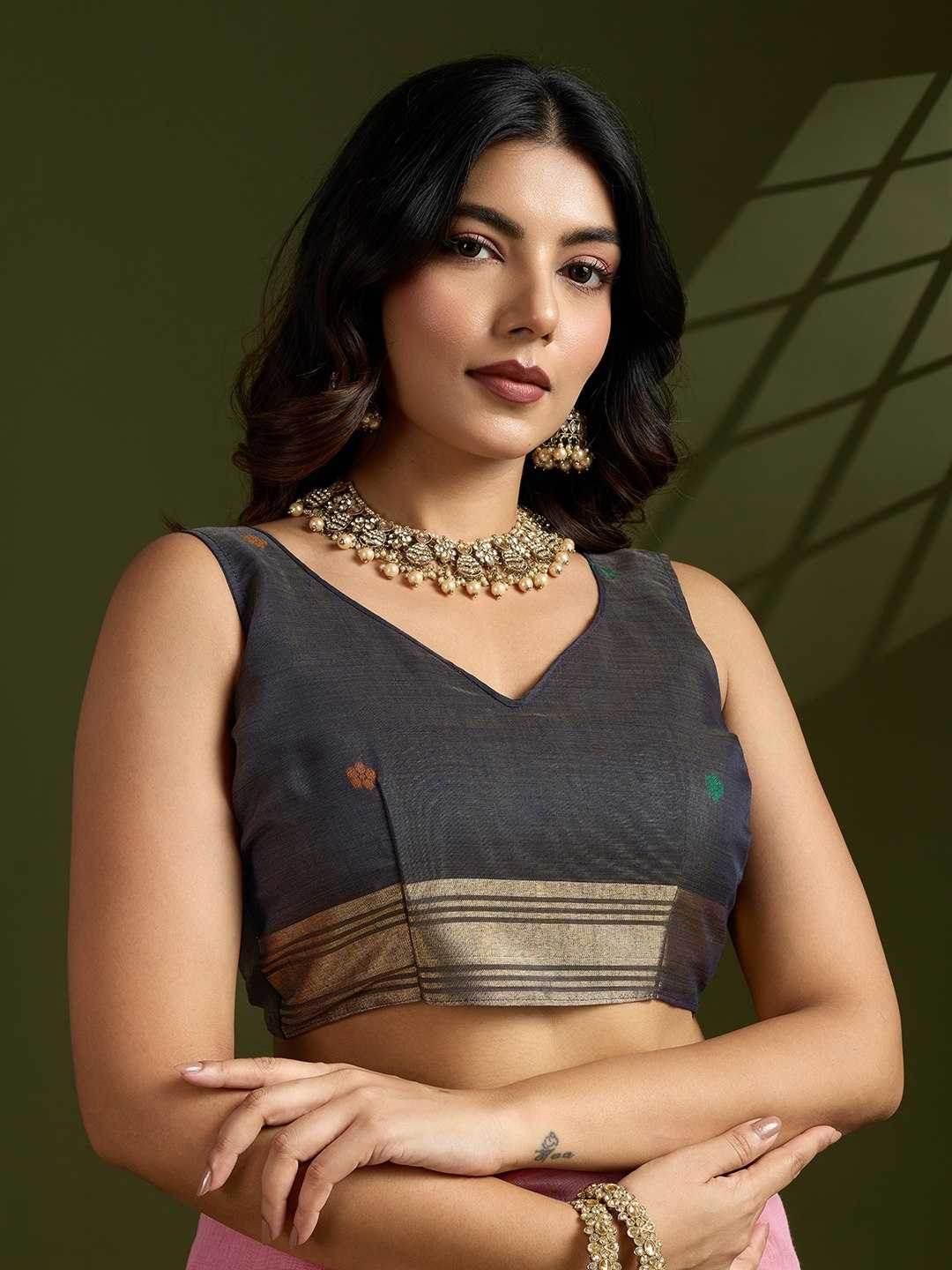 Soft Cotton PAITHANI Zari Saree - MYLUXURY LANE ENTERPRISE