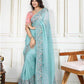 Soft Cursh Party Wear Saree - MYLUXURY LANE ENTERPRISE