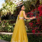Soft Gold Crush Lehenga for Elegant Festive Occasions - MYLUXURY LANE ENTERPRISE