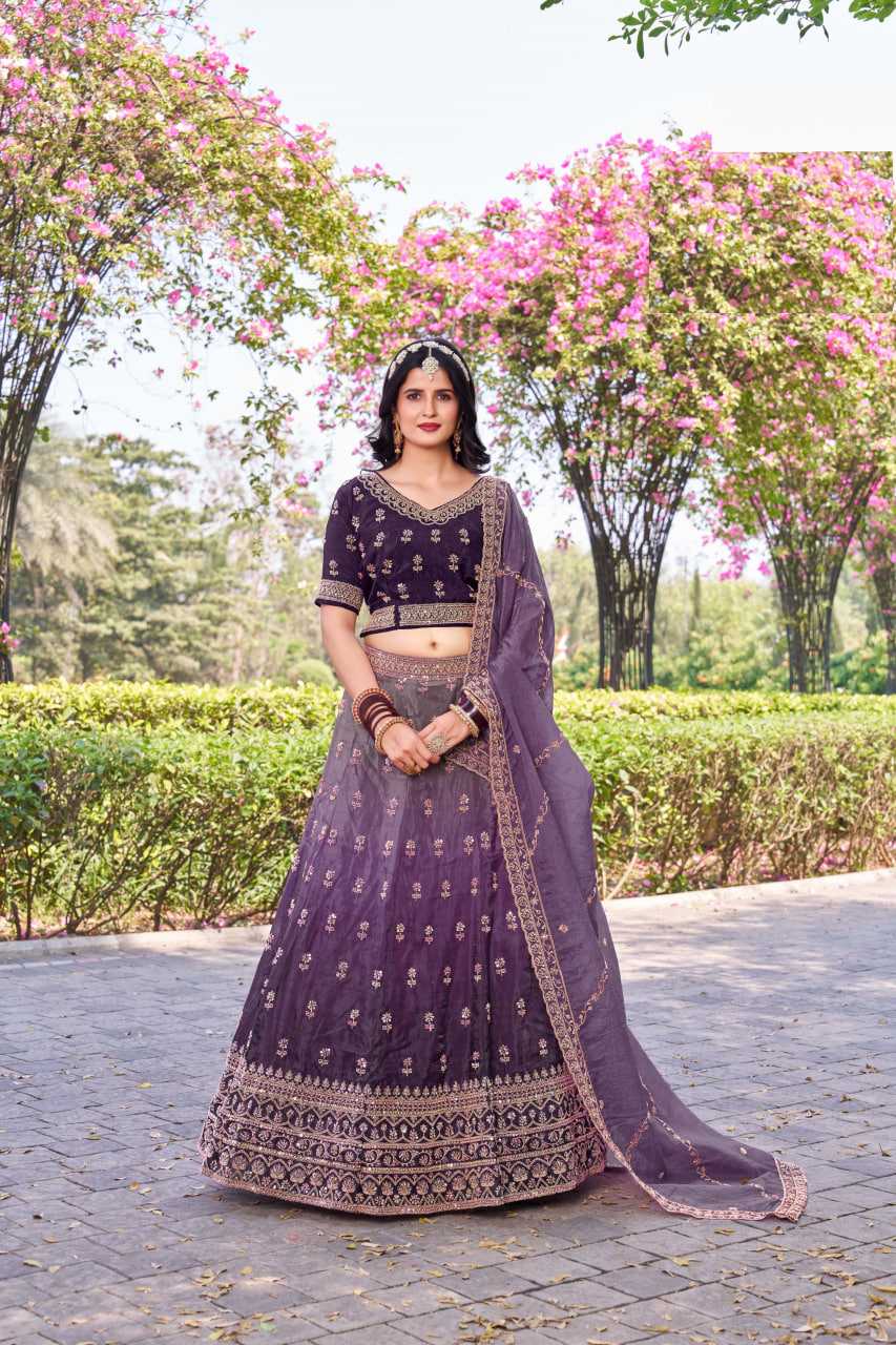 Soft Gold Crush Rajwada Lehenga for Festive Elegance