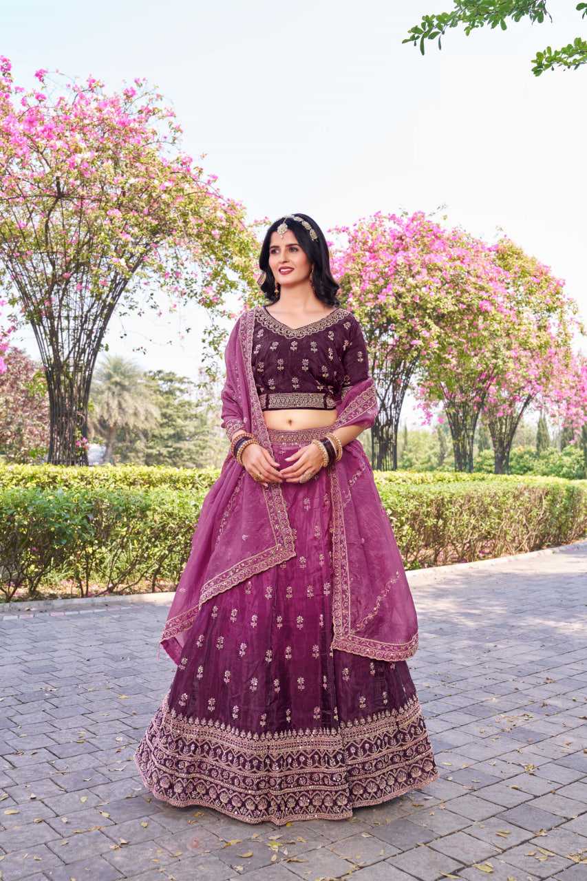 Soft Gold Crush Rajwada Lehenga for Festive Elegance