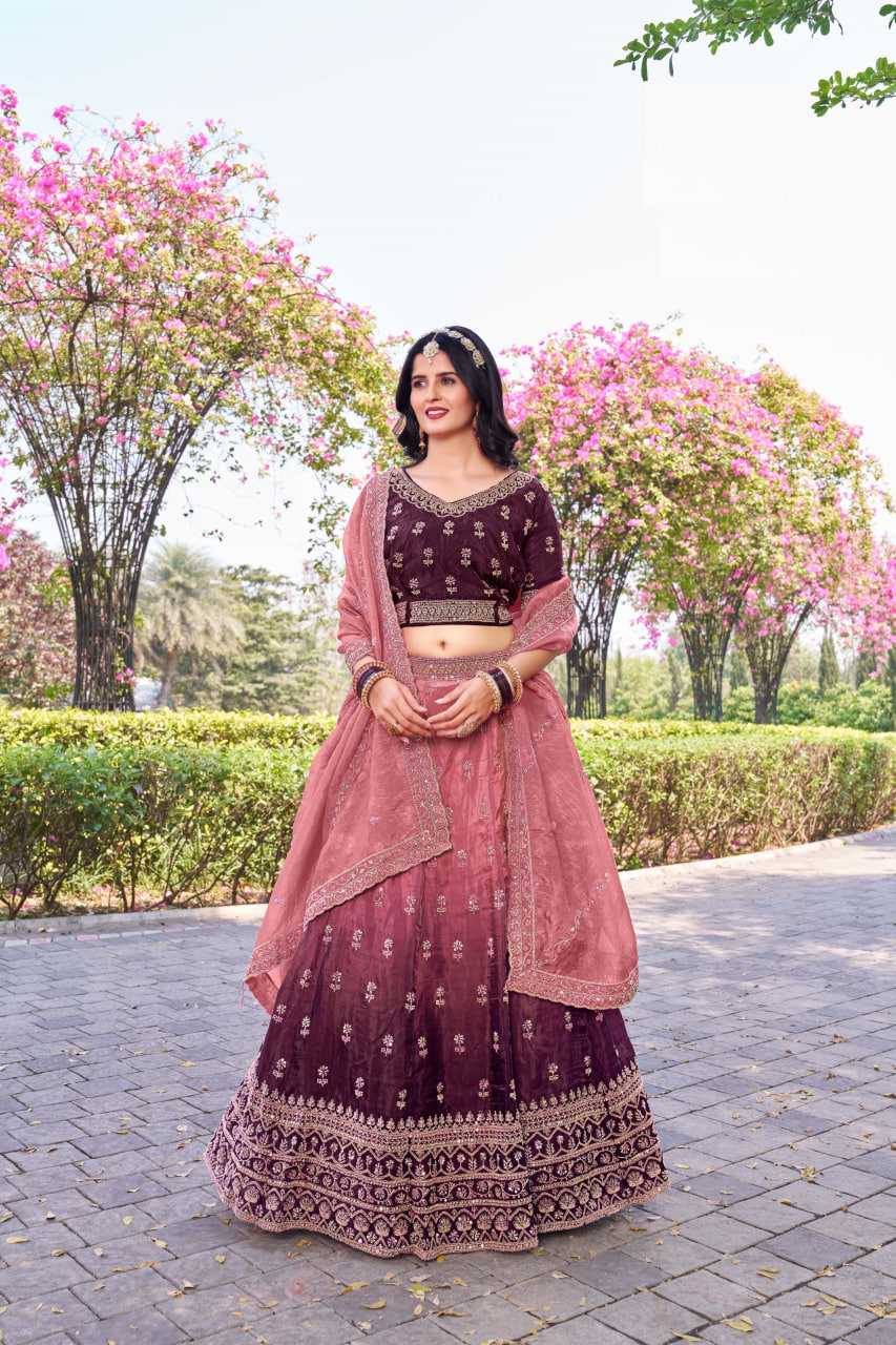 Soft Gold Crush Rajwada Lehenga for Festive Elegance