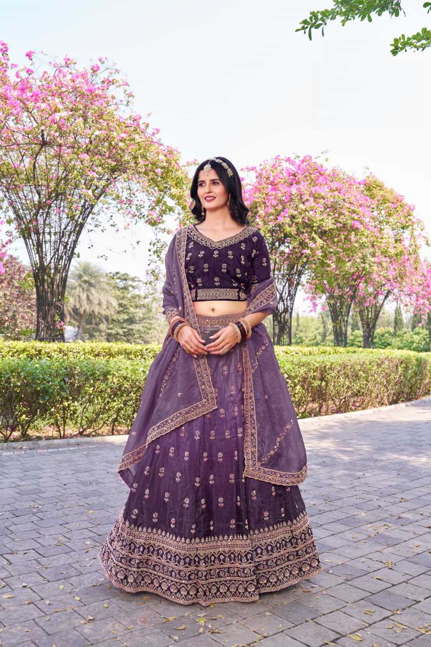Soft Gold Crush Rajwada Lehenga for Festive Elegance