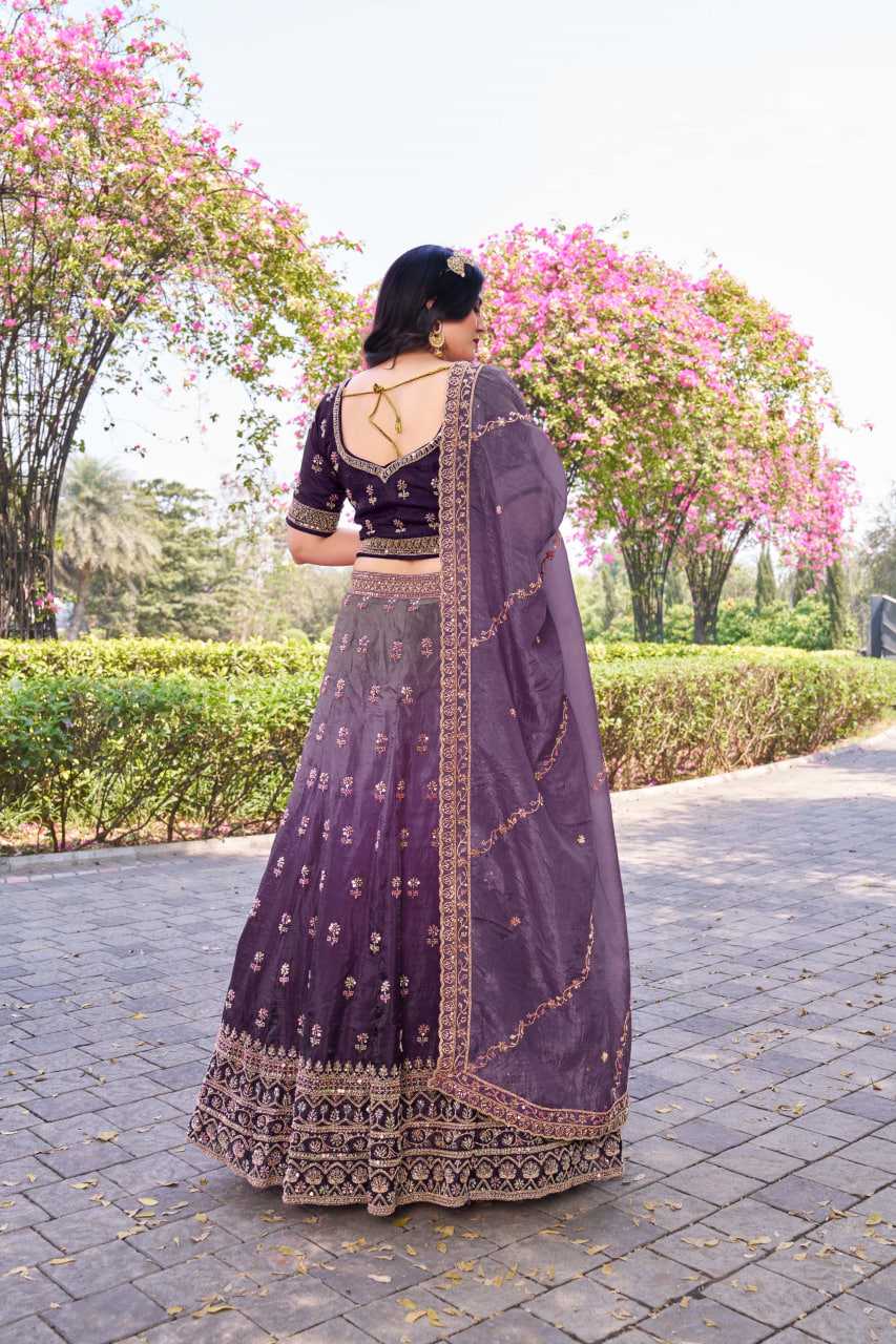 Soft Gold Crush Rajwada Lehenga for Festive Elegance