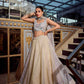 Elegant Soft Gold Lehenga for Weddings and Festivals - MYLUXURY LANE ENTERPRISE