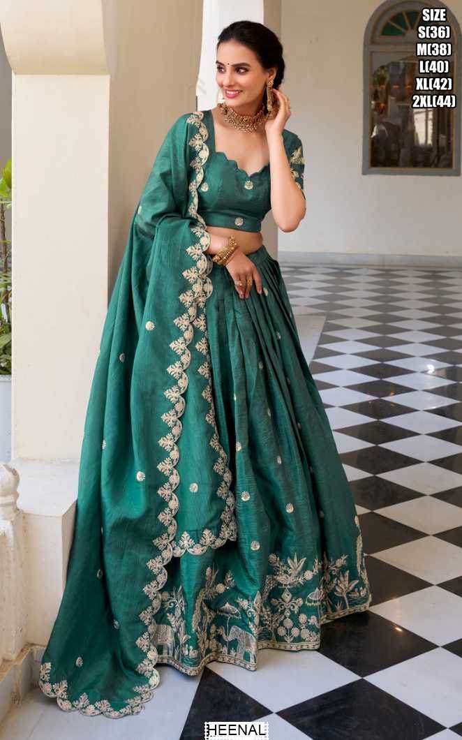 Embroidered Designer Lehenga Choli for Festive Elegance - MYLUXURY LANE ENTERPRISE