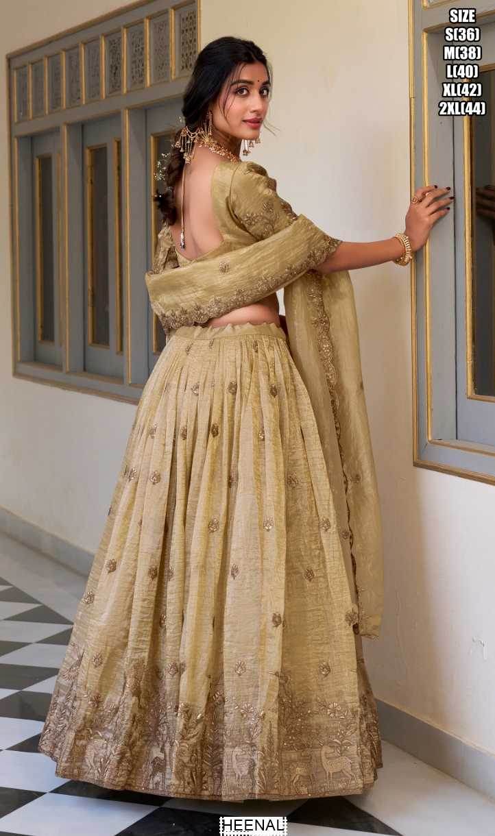 Embroidered Designer Lehenga Choli for Festive Elegance - MYLUXURY LANE ENTERPRISE