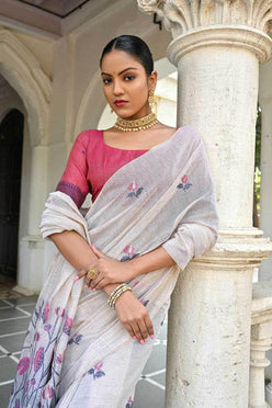 Soft Muga Silk Designer Saree - MYLUXURY LANE ENTERPRISE