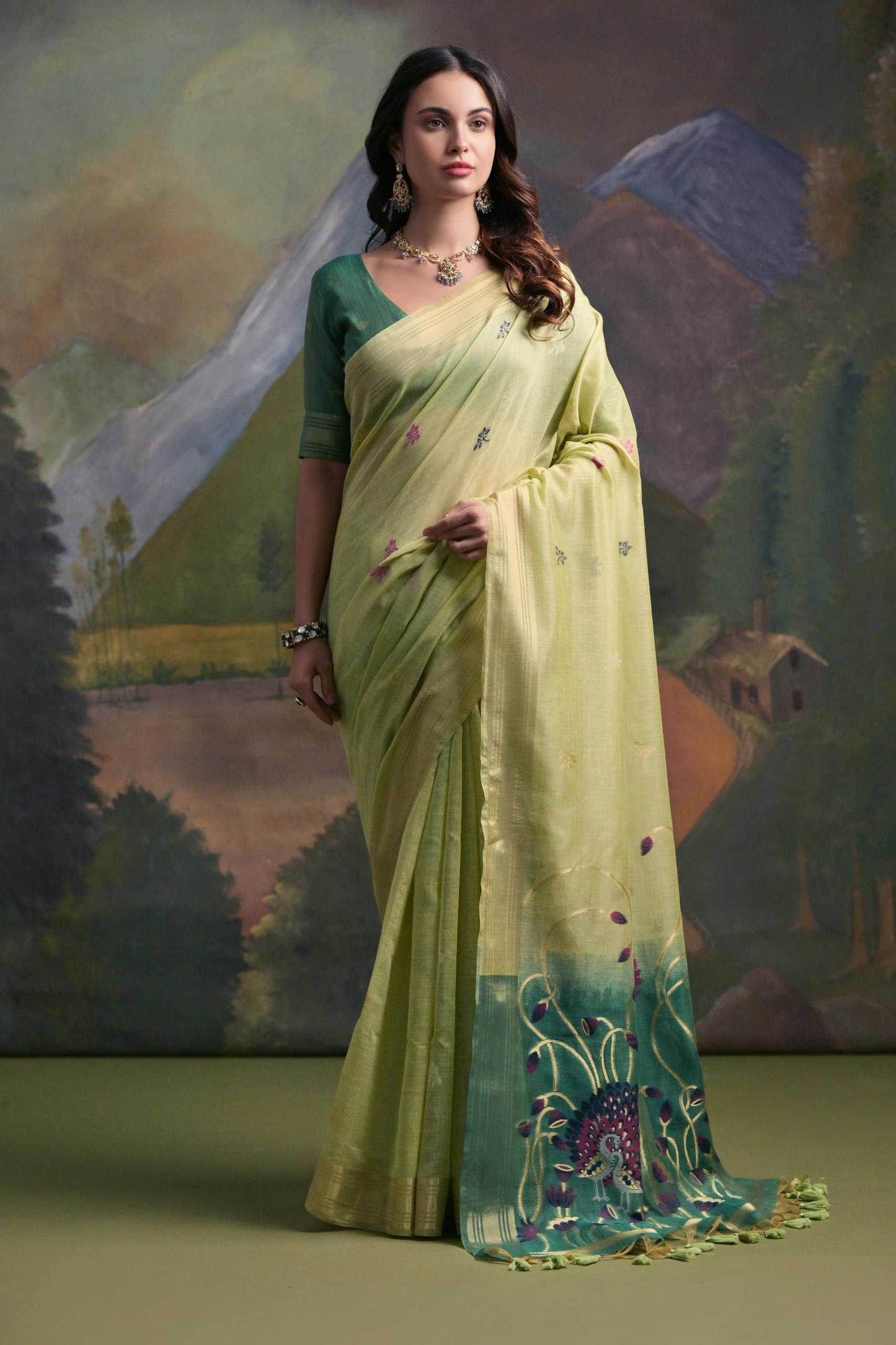 Muga Silk Traditional Sarees - MYLUXURY LANE ENTERPRISE