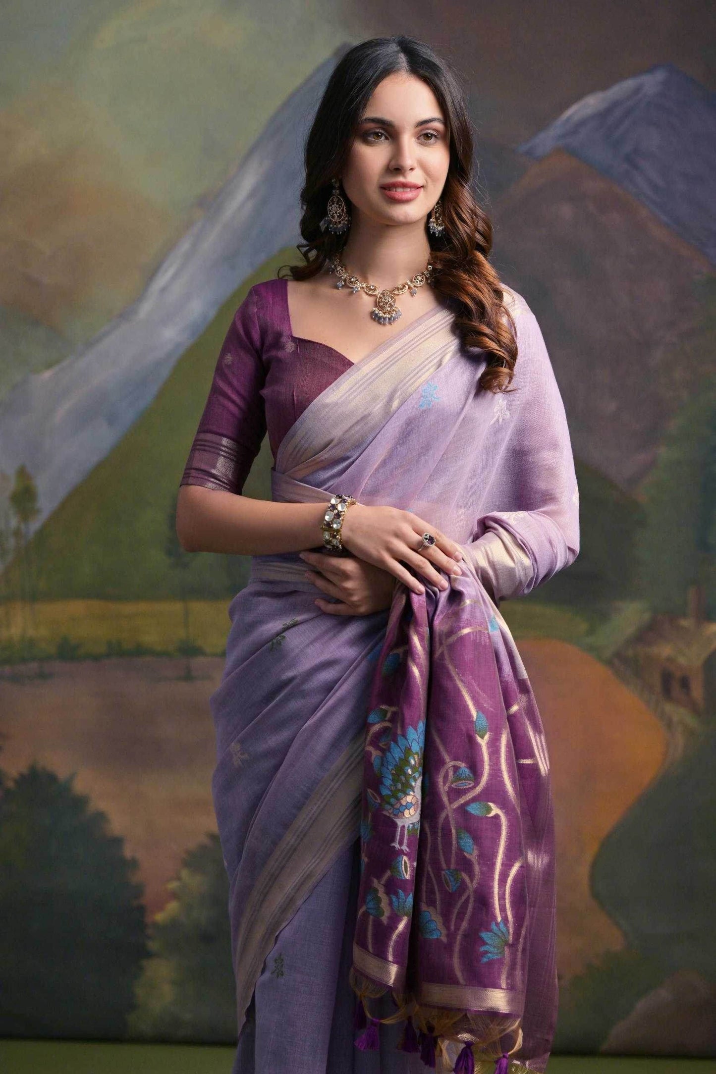 Muga Silk Traditional Sarees - MYLUXURY LANE ENTERPRISE