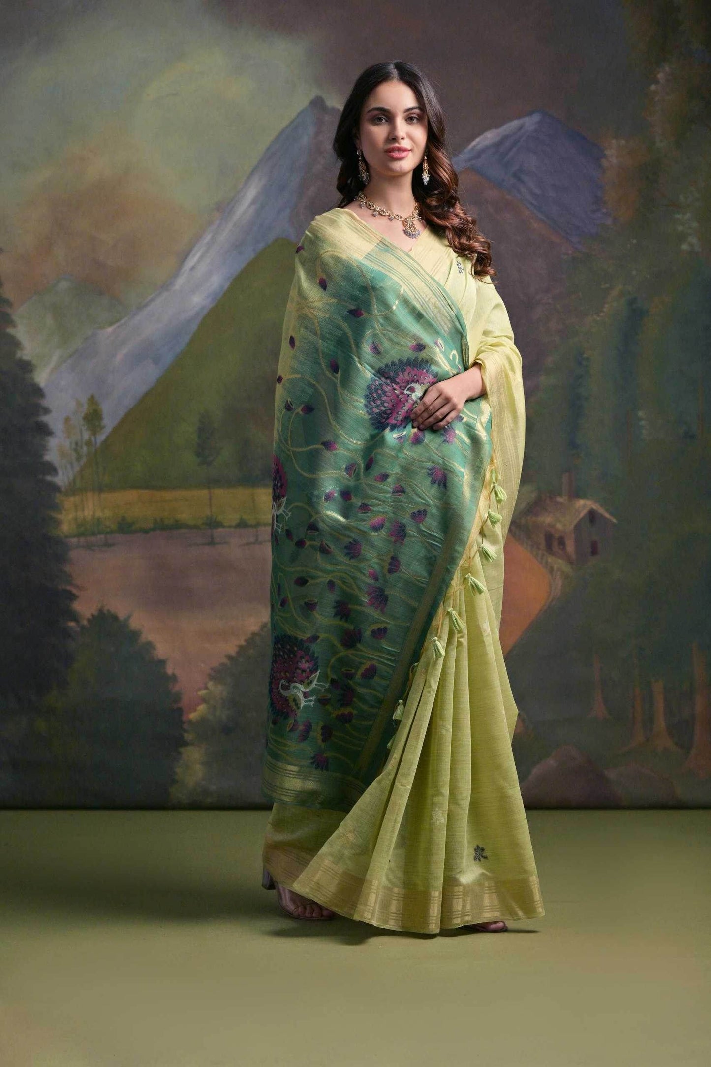 Muga Silk Traditional Sarees - MYLUXURY LANE ENTERPRISE