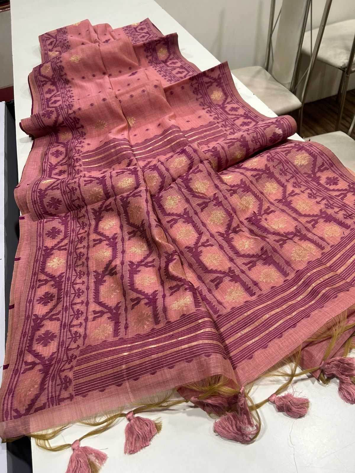 Muga Silk Cotton Sarees - MYLUXURY LANE ENTERPRISE
